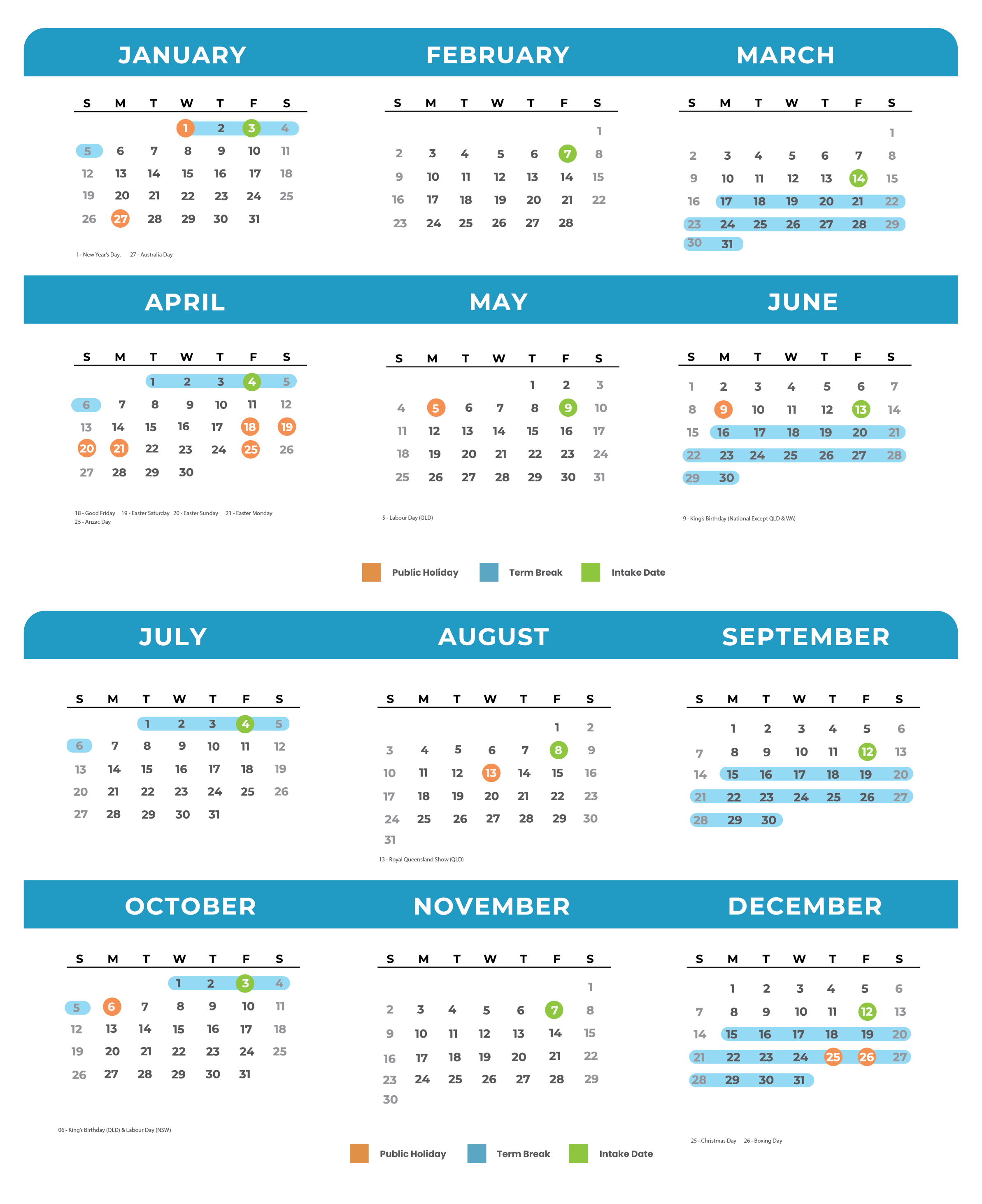 Envirotech Calendar