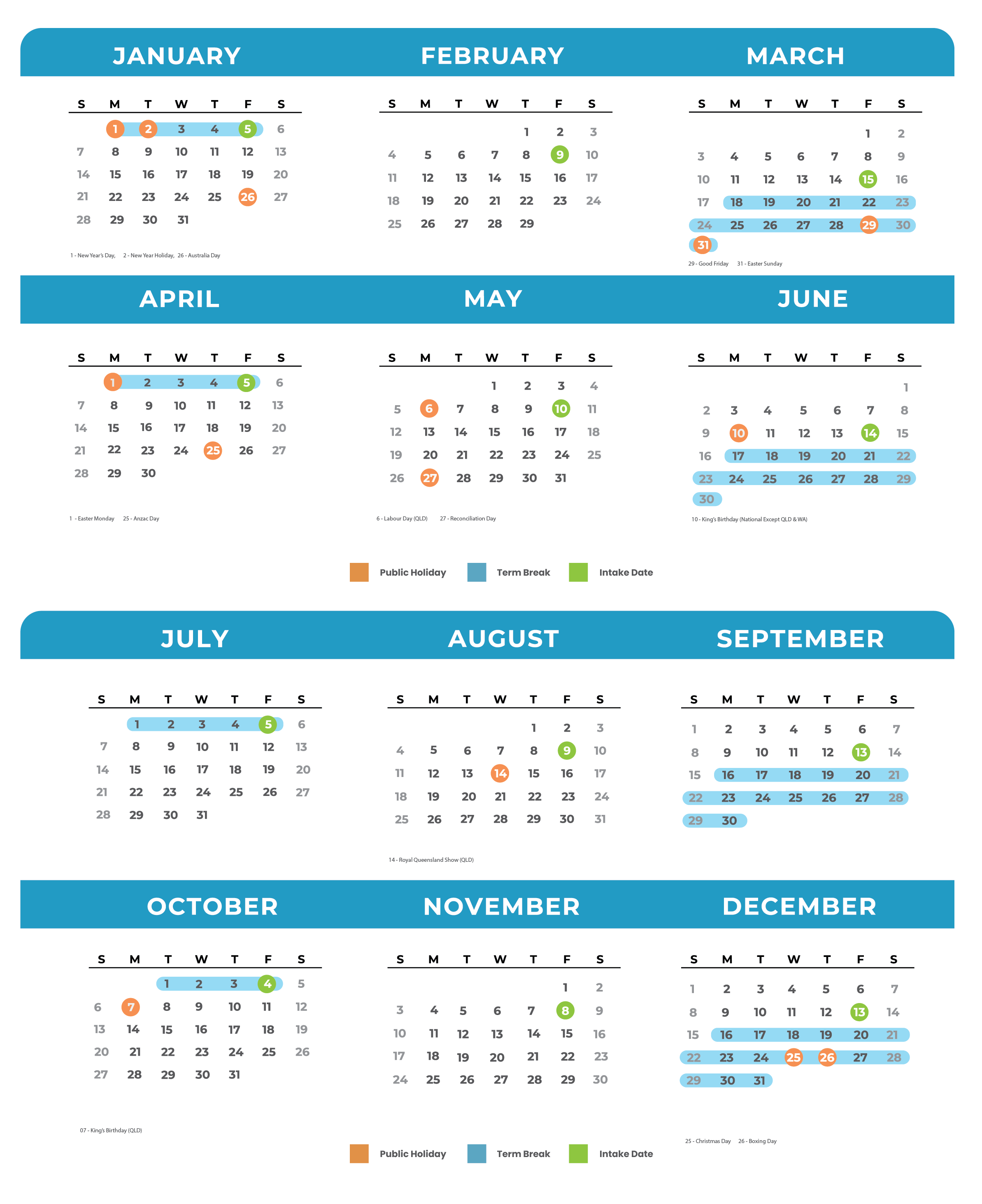 Envirotech Calendar